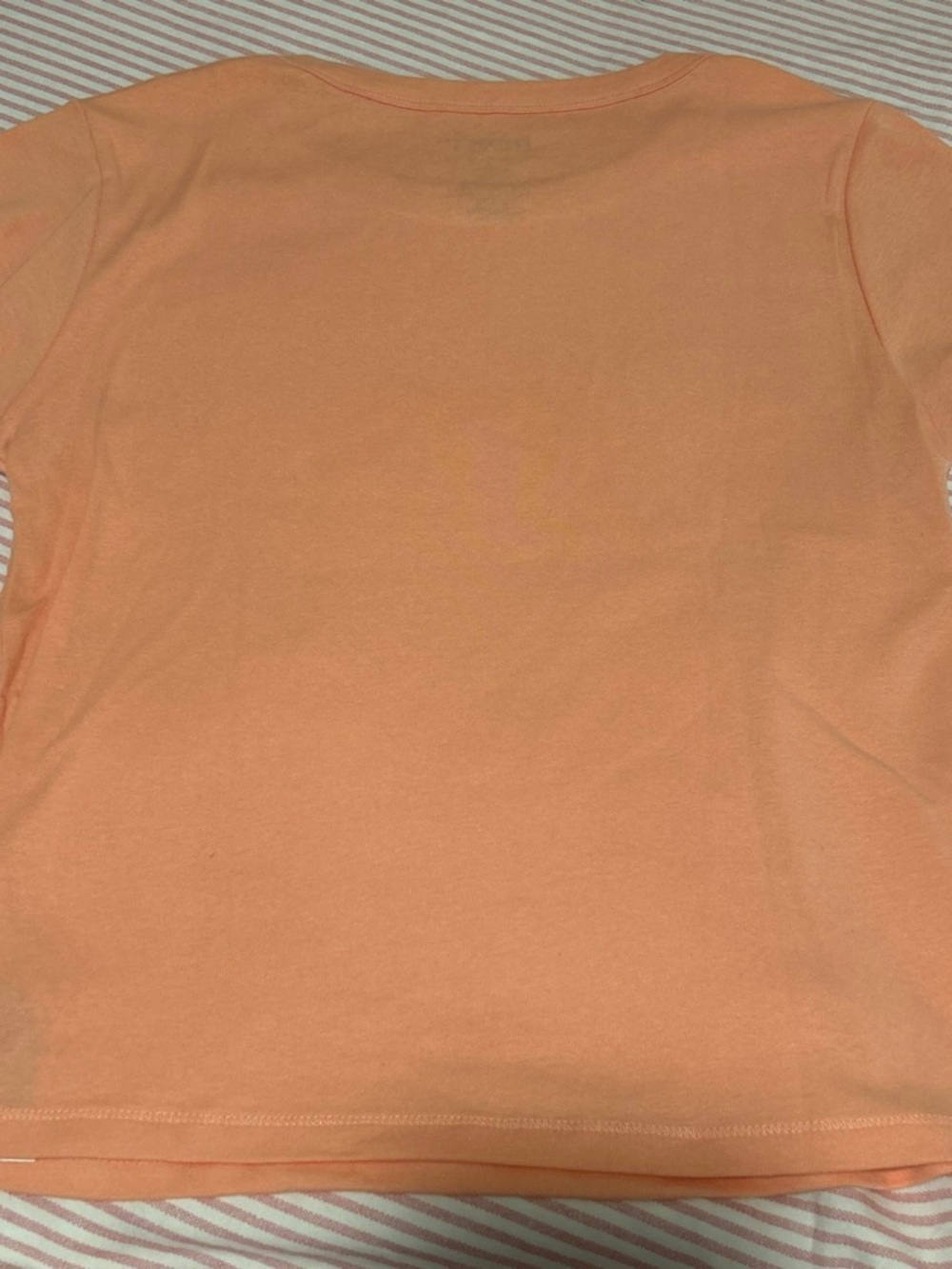 Roxy Peach Short-Sleeve Tee with 'Kind & Salty' Graphic - Picture 2 of 3